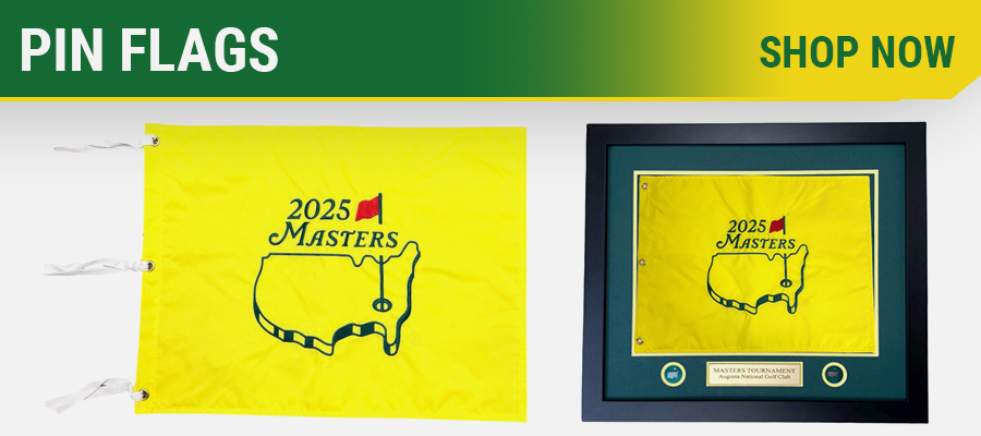 Masters Tournament Golf Pin Flags