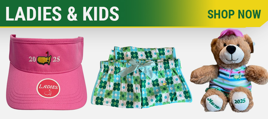 Masters Tournament Ladies & Kids Apparel